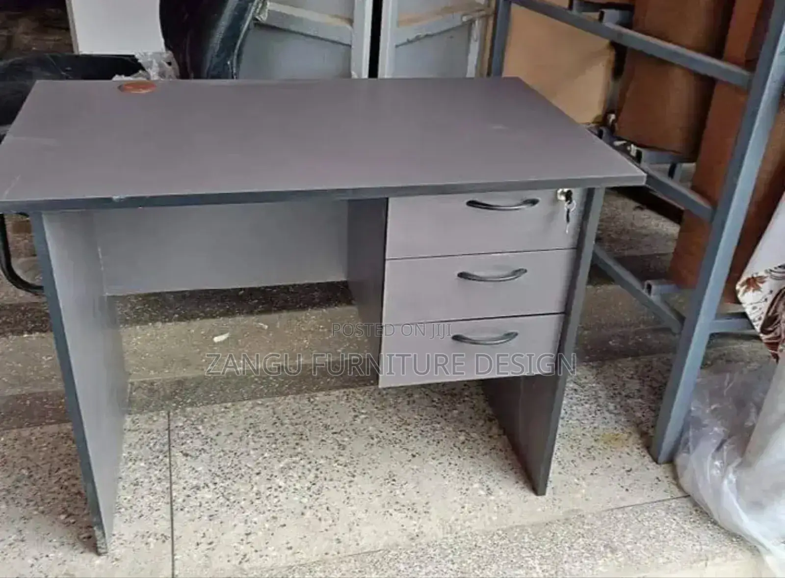 Grey Office Desk