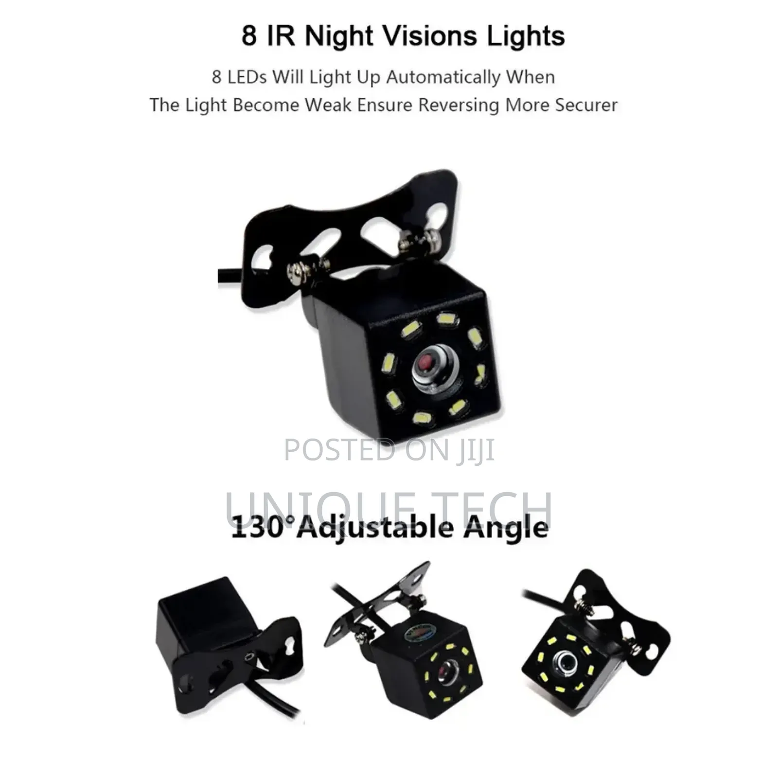 8-Led Rearview Safety Vision Camera