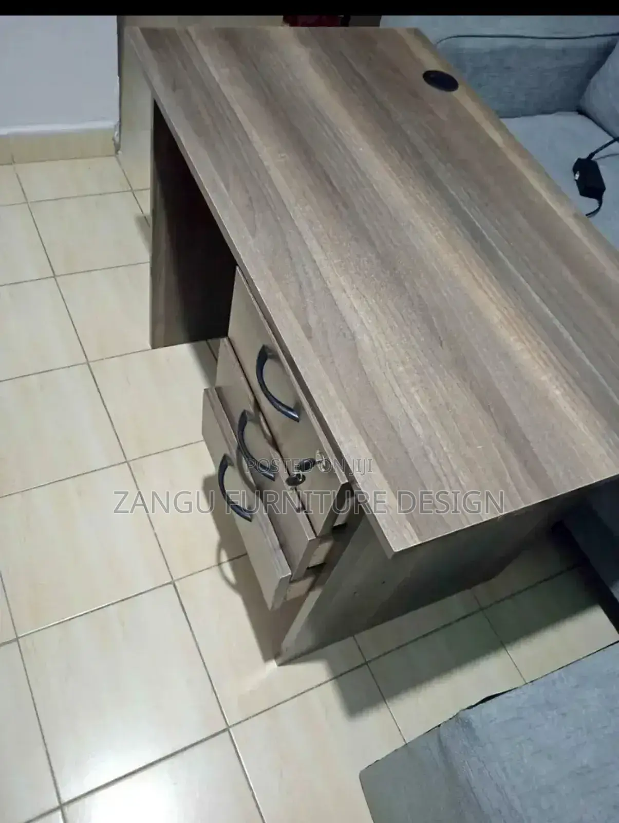 Walnut MDF Desk