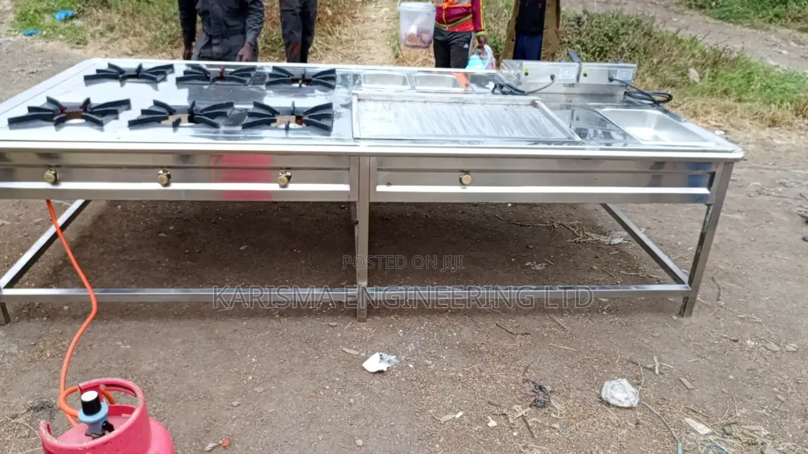 Stainless Commercial Gas Cooker
