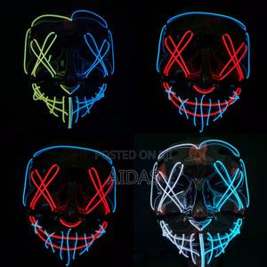 Light Up Halloween Unisex Mask - main view