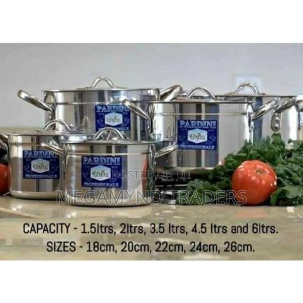 Pardini 5pc Aluminium Cookware/Sufuria - thumbnail 3