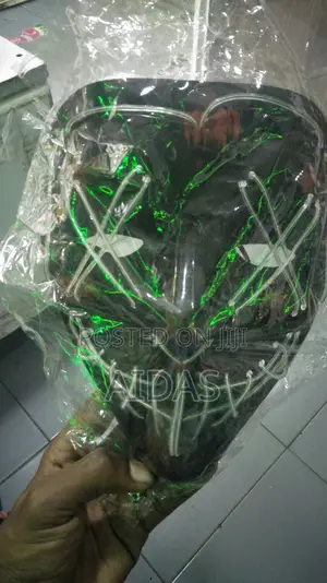 Light Up Halloween Unisex Mask