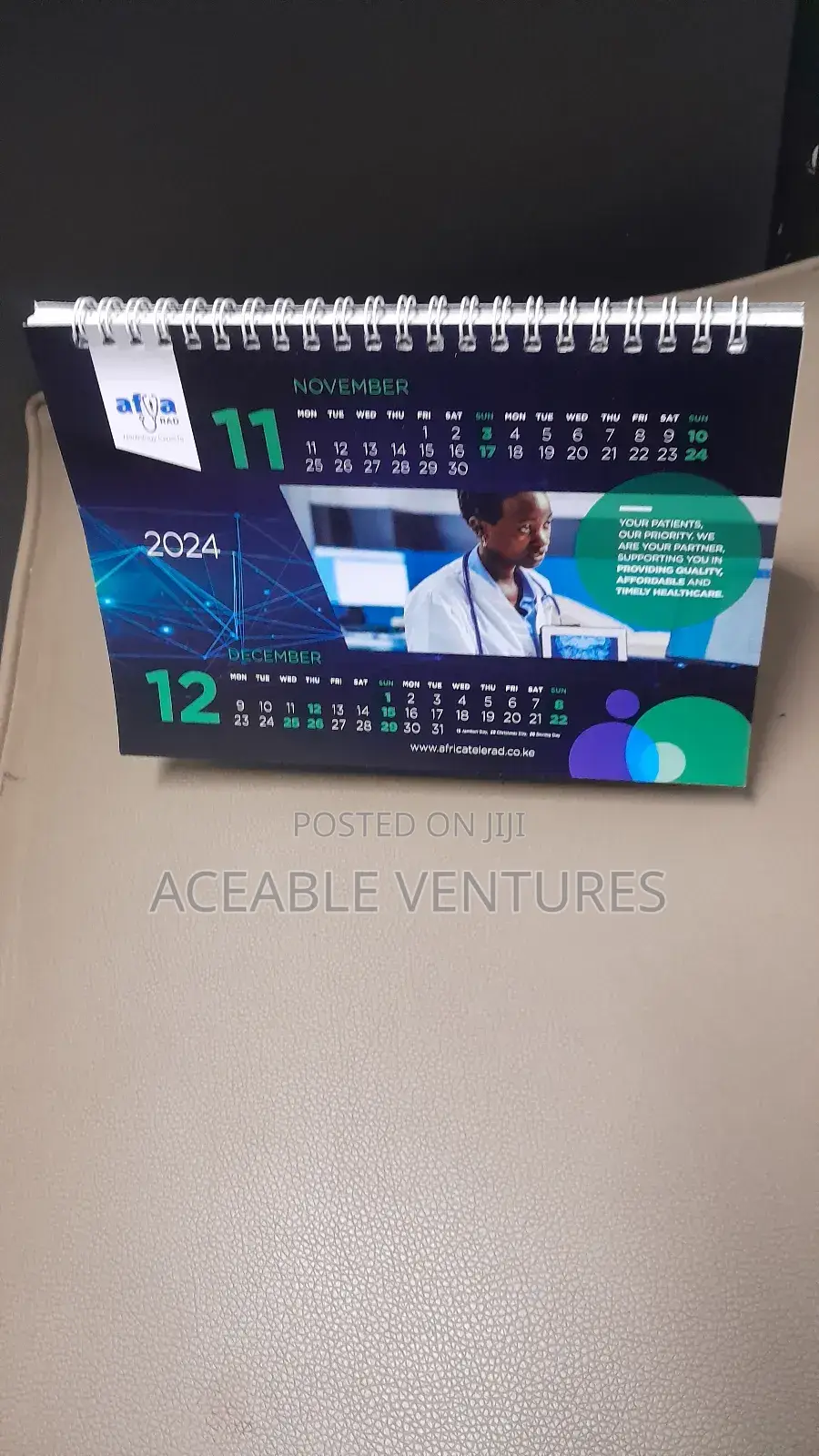 Desktop Calendars (A5 Size)
