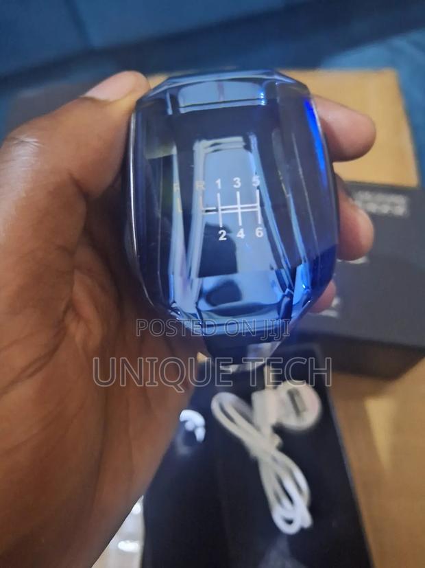 Led Gear Shift Knob Crystal Universal Colour Changing