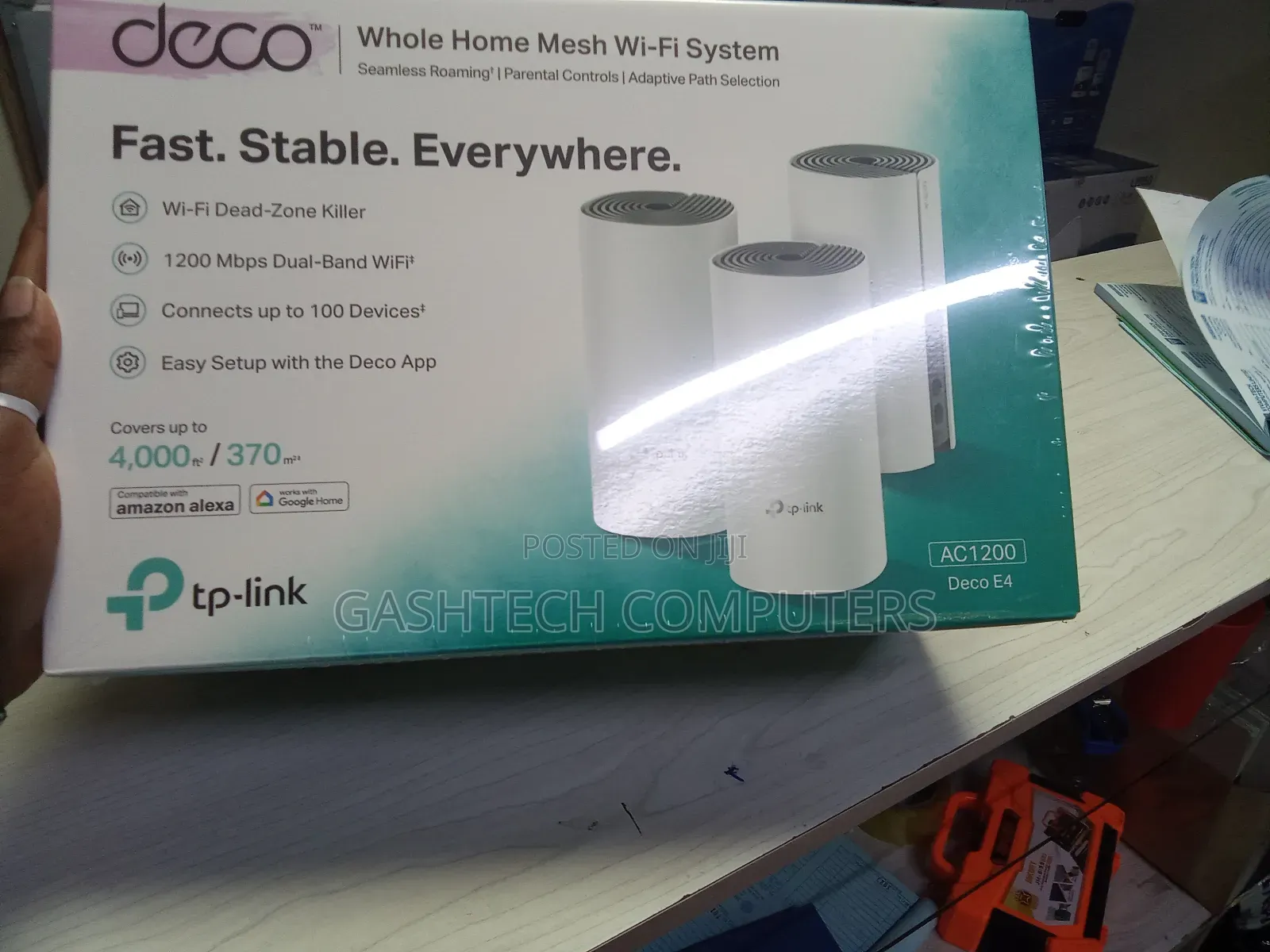 Tp Link Deco E4 Whole Mesh Wifi System [ Ac 1200 // Deco E4]