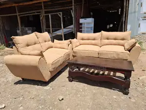 5-Seater Couch With Fibre and Spring Cushions