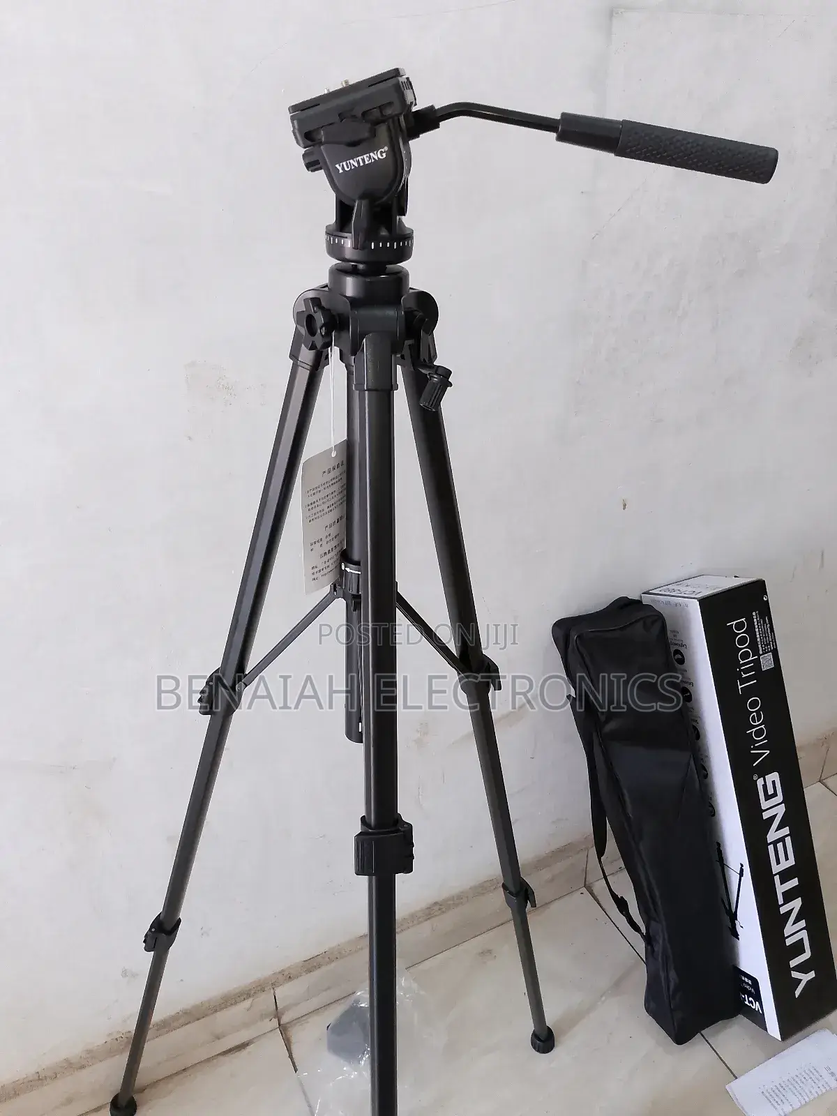 Yuteng Vct880 Heavy Duty Camera Tripod Stand 360 Rotation