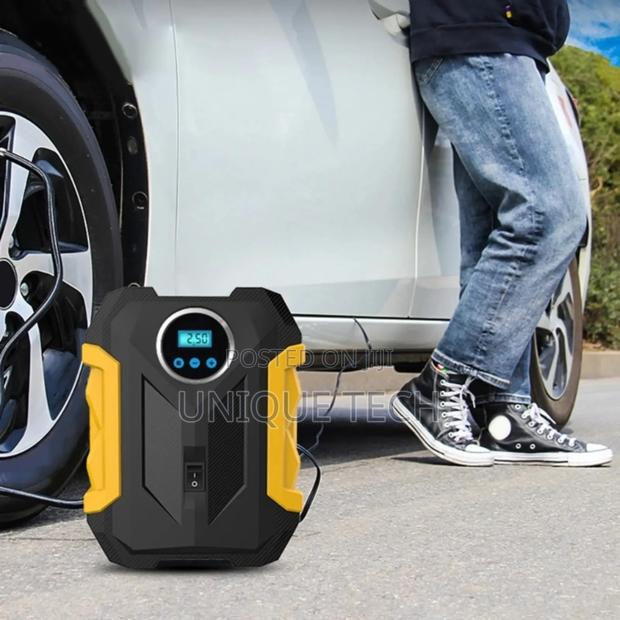 Digital Car Tire Air Pump With Pressure Gauge