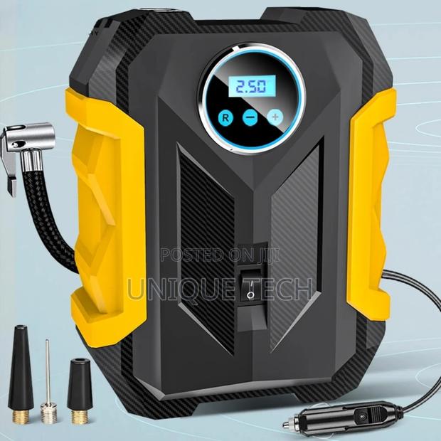 Automatic Digital Gauge Air Compressor for Car Tires - main view