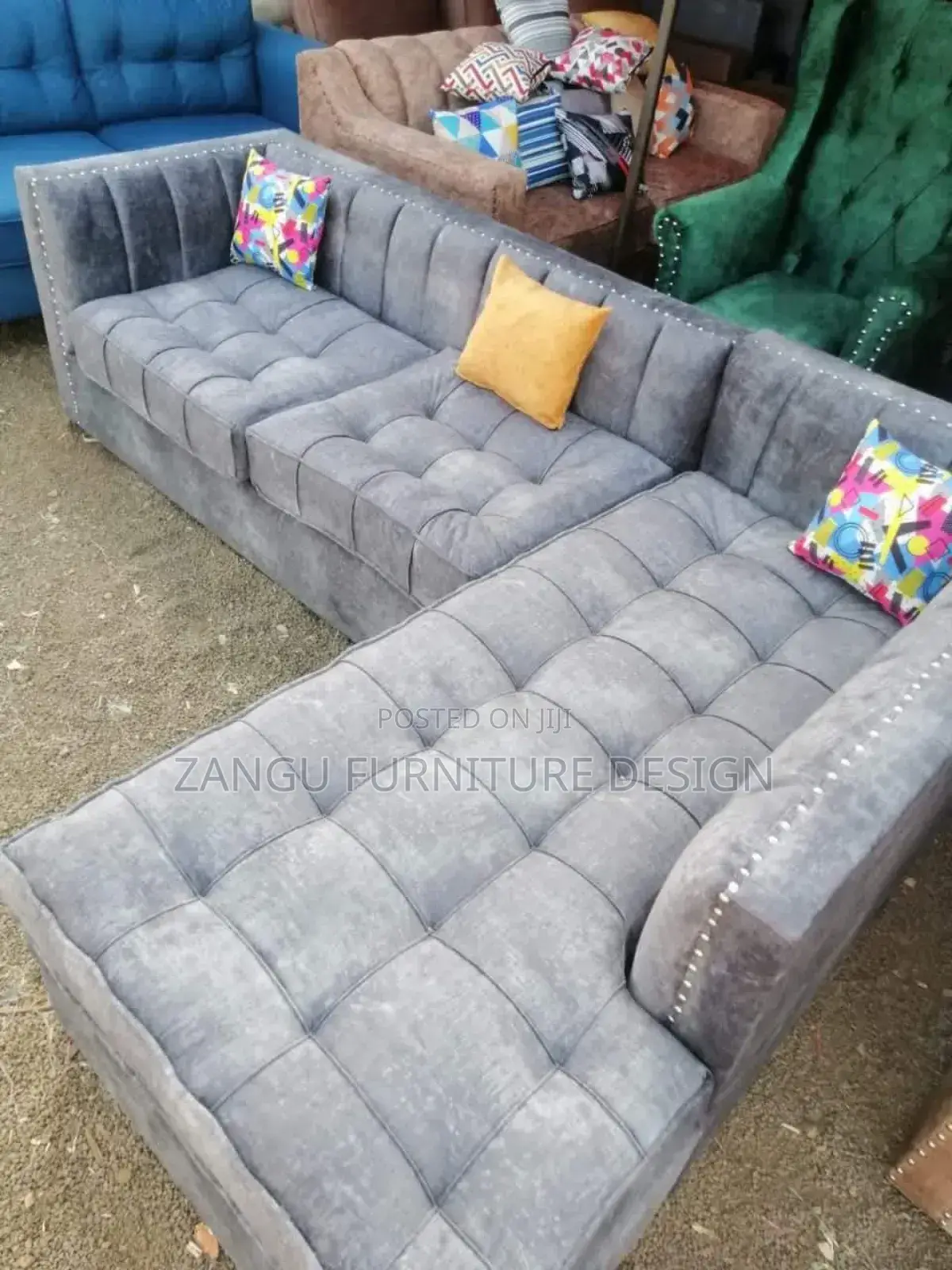 5-Seater Couch With Fibre