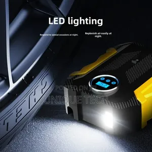 Quick Inflate Digital Tire Pump for Cars and Bikes