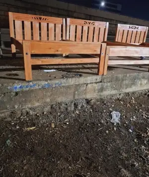 Hard Wood Bed Available
