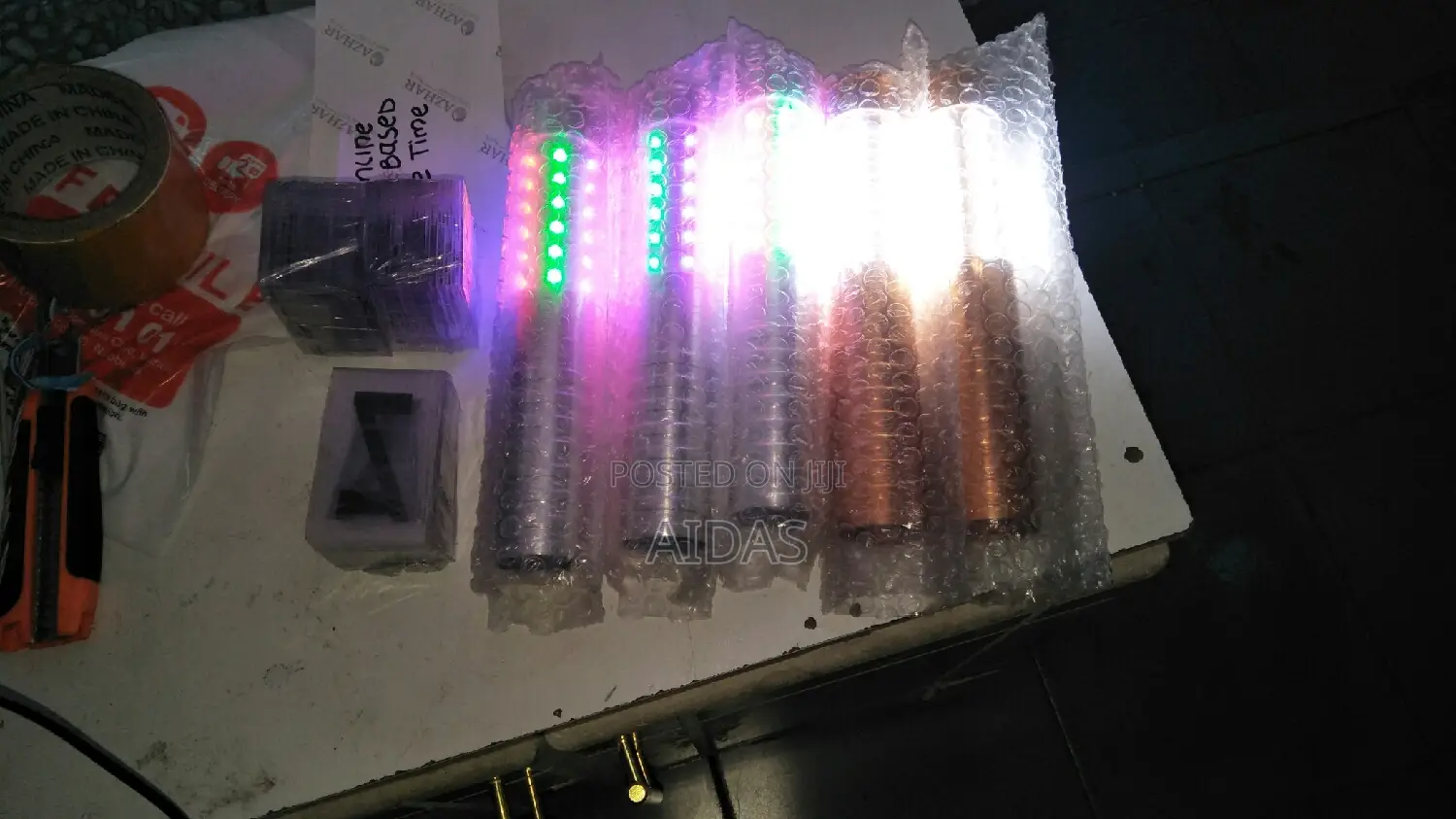 Rechargable Led Strobe Lights Sparklers for Bottles