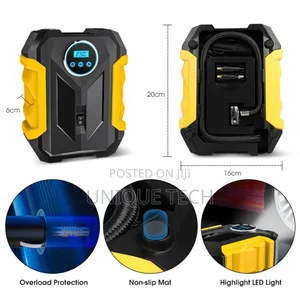 Advanced Digital Tireinflator With Accurate Pressure Readout