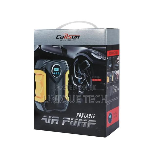 Heavy-Duty Digital Tire Inflator With Pressure Display