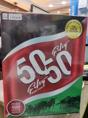 50-50 Board Game (The Safari Edition)