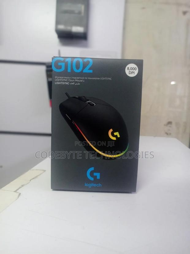 > Logitech G102 LIGHTSYNC Gaming Mouse - BLUE^ - main view