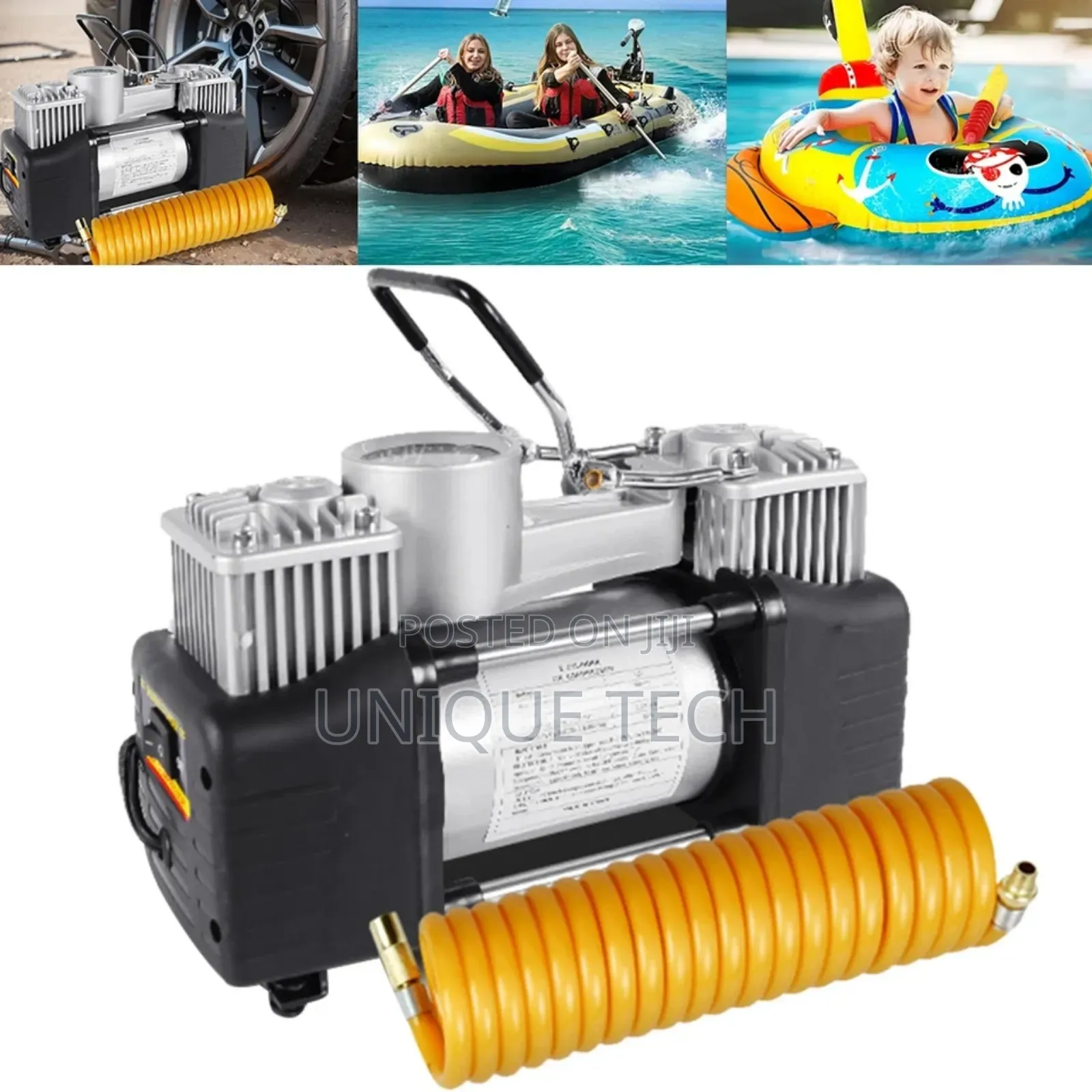 Expressinflate Double Cylinder Air Compressor