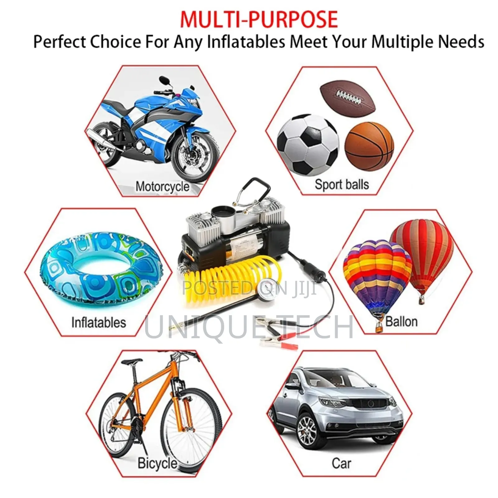 All-Terrain Double Cylinder Air Pump