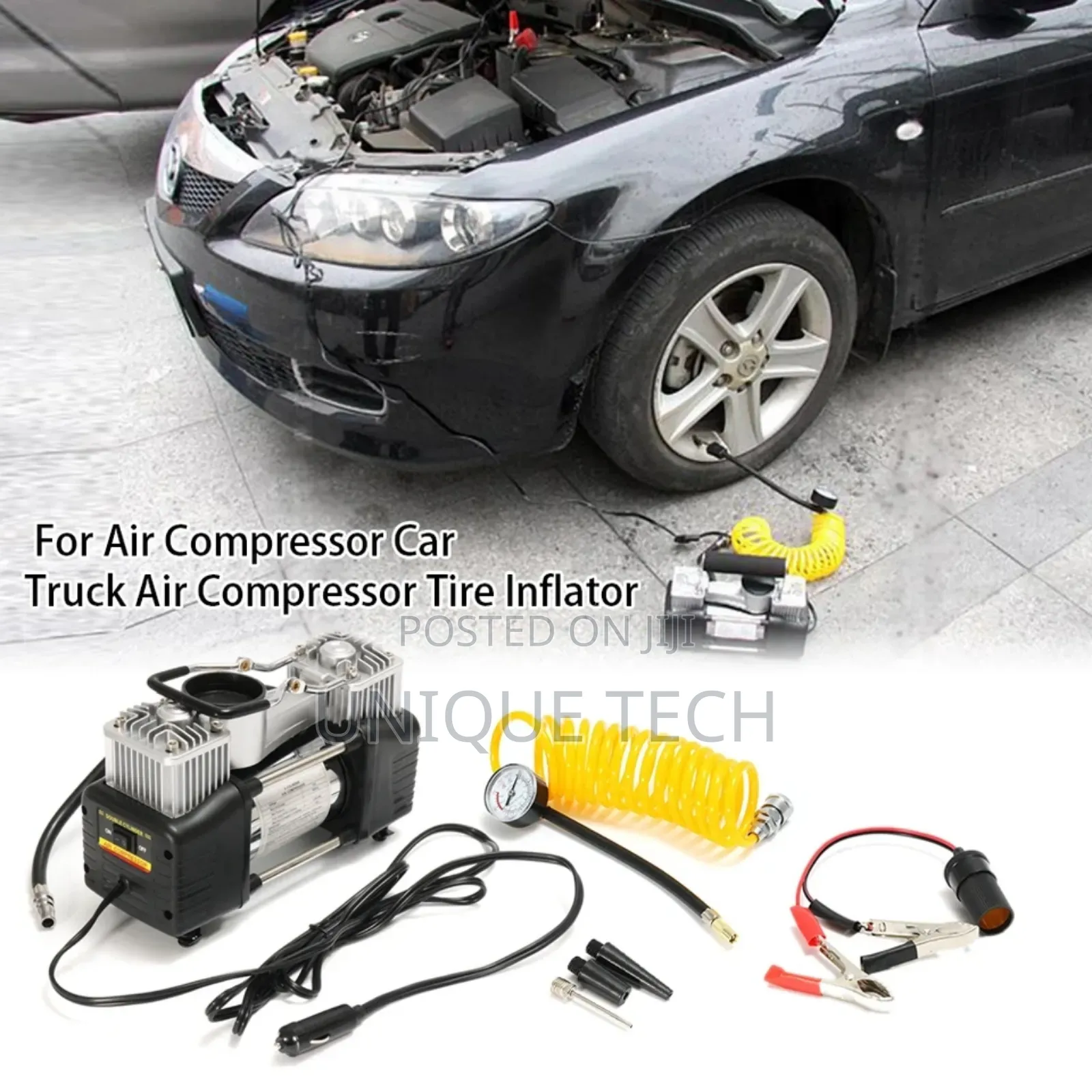Dynamic Inflate Double Cylinder Tire Pump