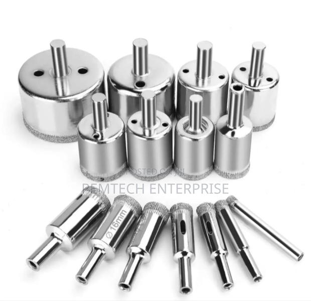 15pcs Glass, Granite, Tile Hole Saw Bits Set