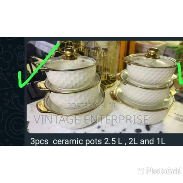 Soup Pot Ceramic, - main view