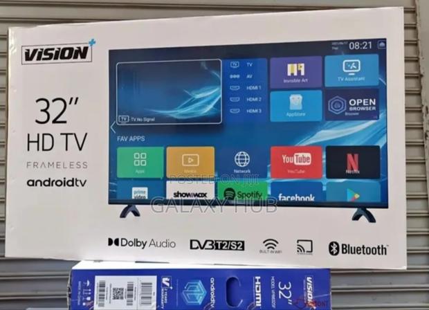 Vision 32inches Flameless Smart Android Tv With Bluetooth - thumbnail 2