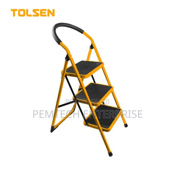 3 Step Steel Ladder - main view
