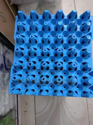 Light Blue Plastic Egg Trays