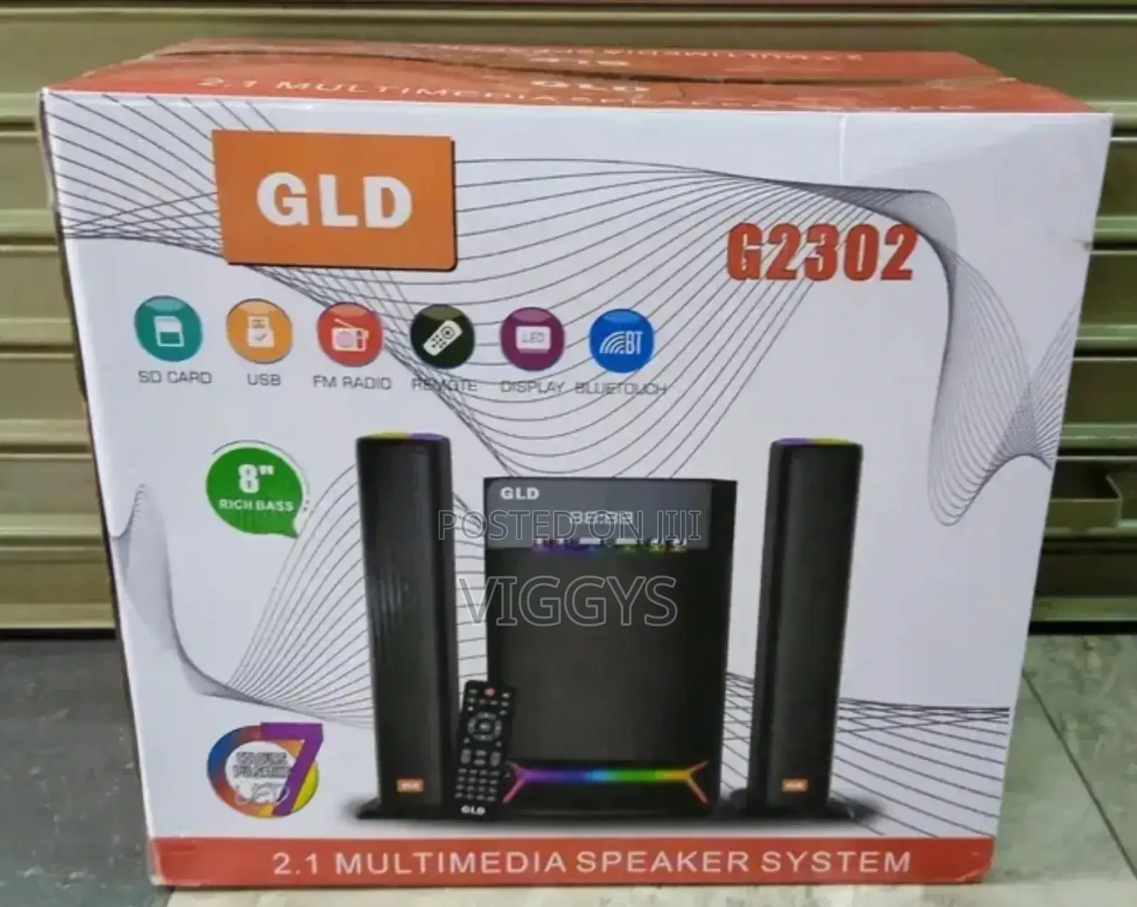GLD Sound Bar 2 in 1 GS-8