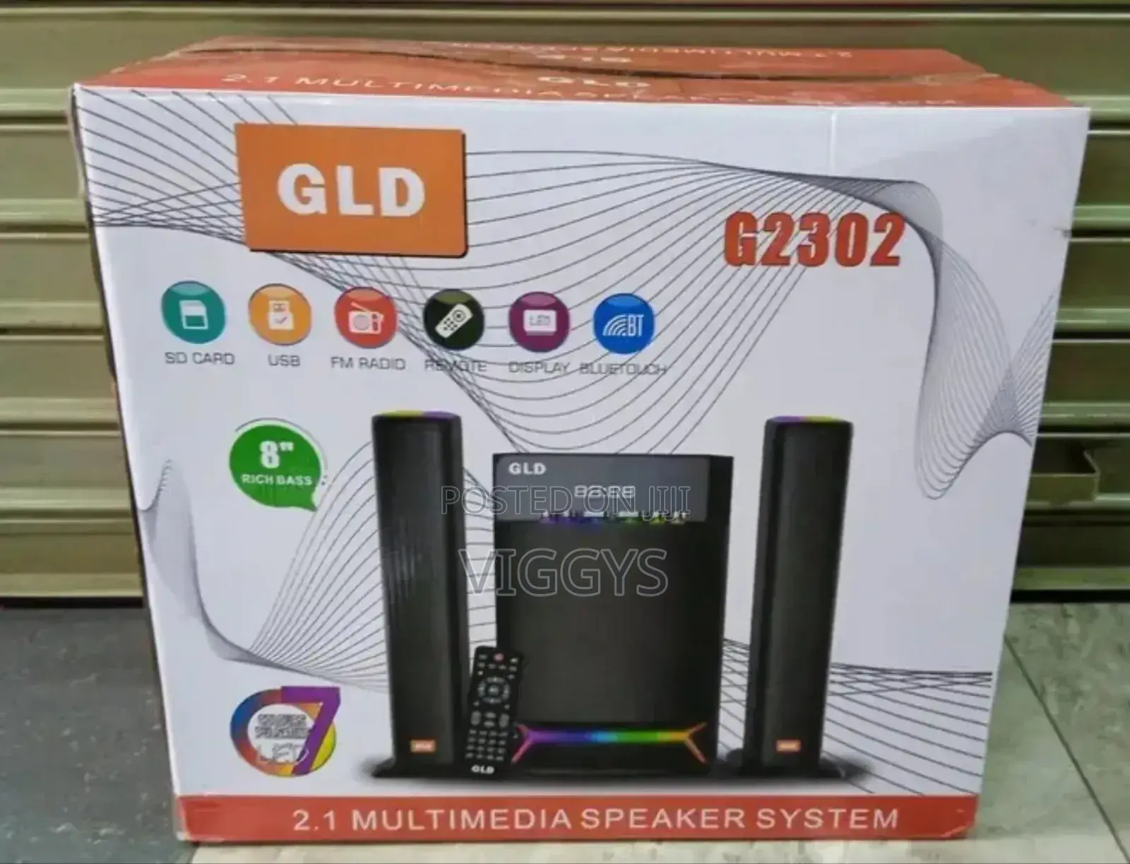 G2302 GLD Sound Bar 2 in 1