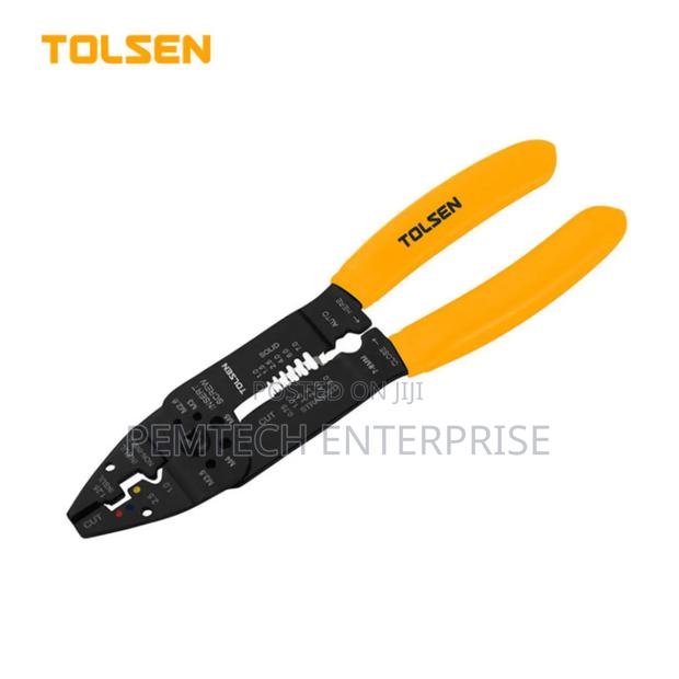 Wire Stripping and Crimping Pliers (Industrial) - main view