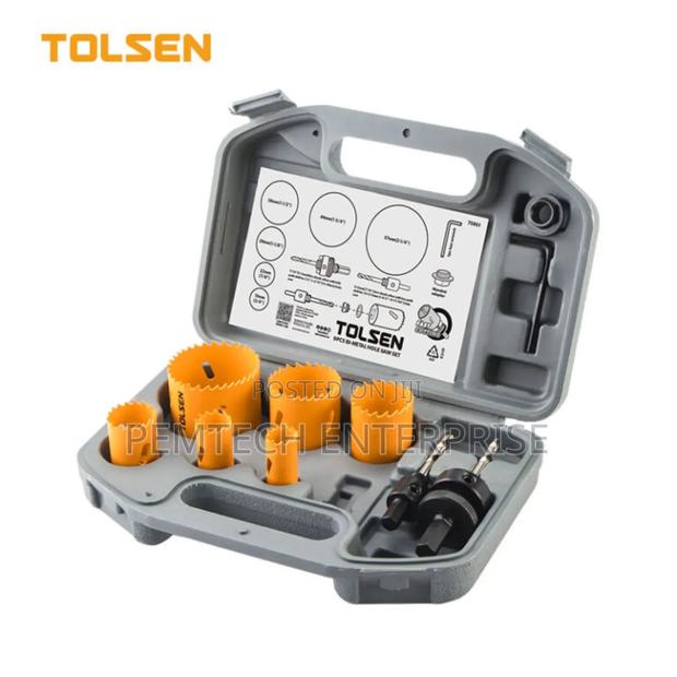9pcs Bi-Metal Hole Saw Set - main view