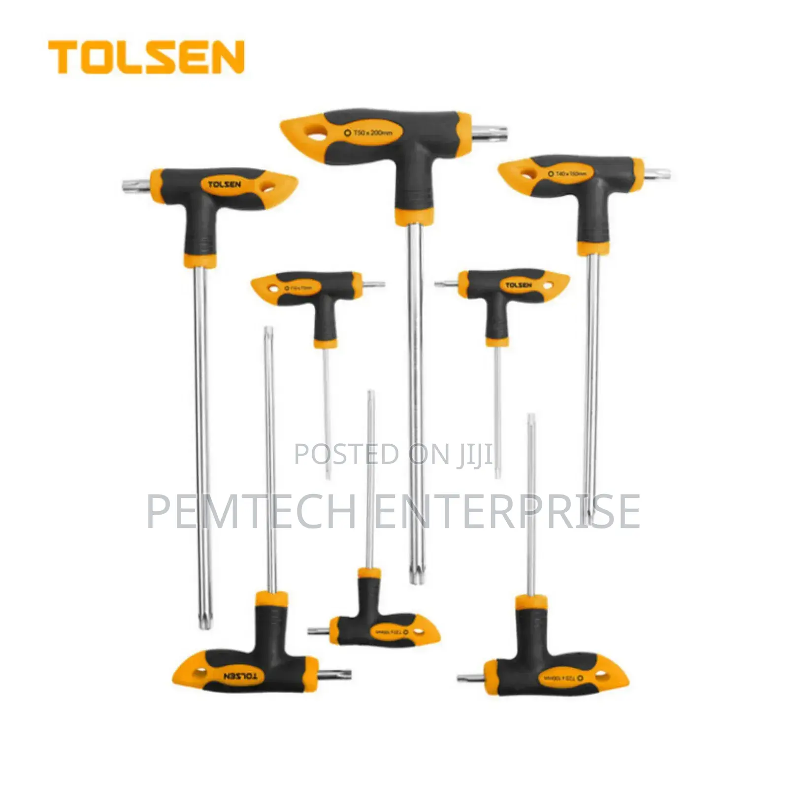 8pcs Torx T-Handle Screwdrivers Set