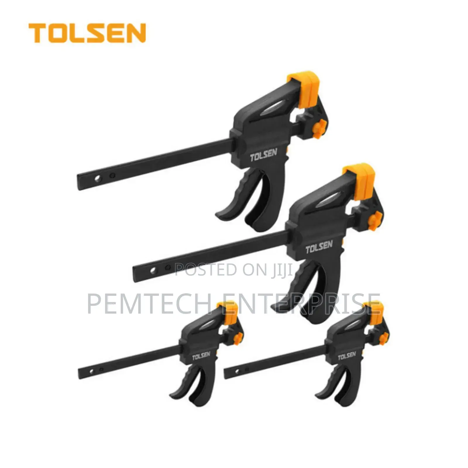 4pcs Quick Ratchet Bar Clamp Set