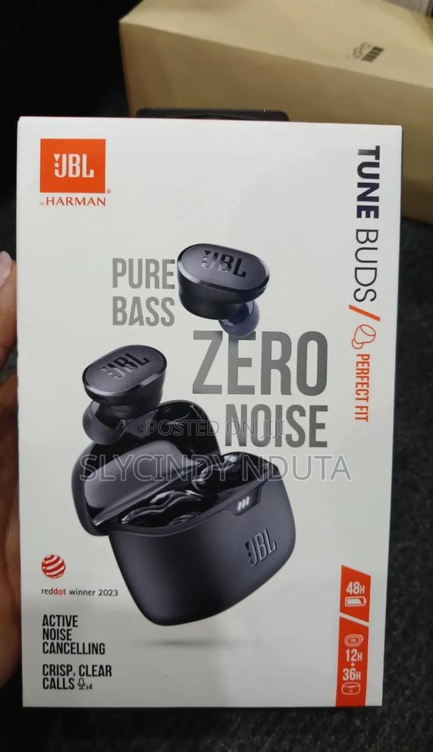 JBL Tune Buds Noise-Cancelling True-Wireless Earbuds - main view