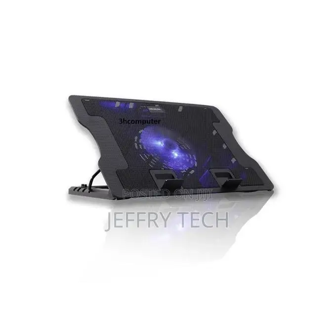 Generic Laptop Cooler for 9 to 17 Inch Laptops - Black