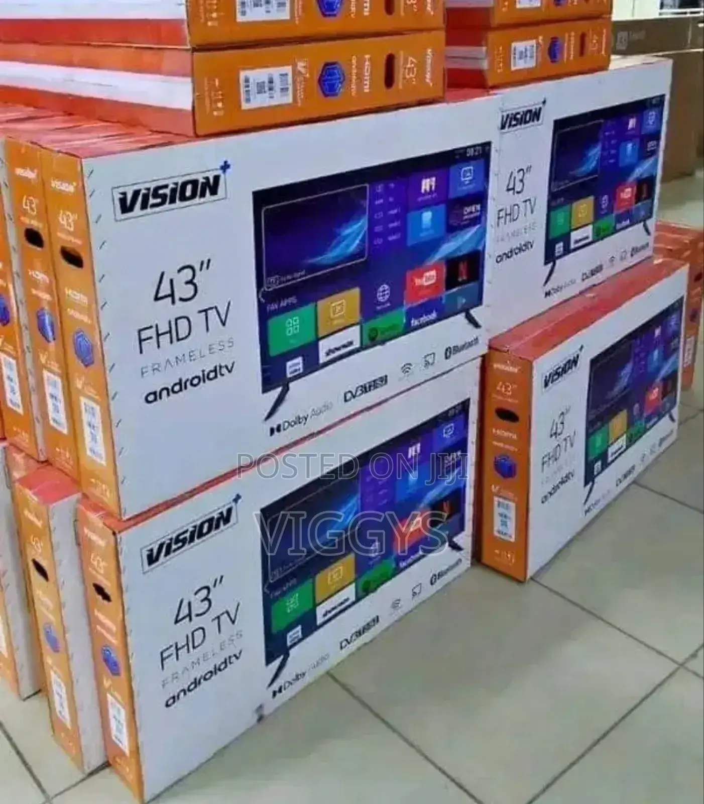 Vision 43 Inch Smart Android Tv/ V_4