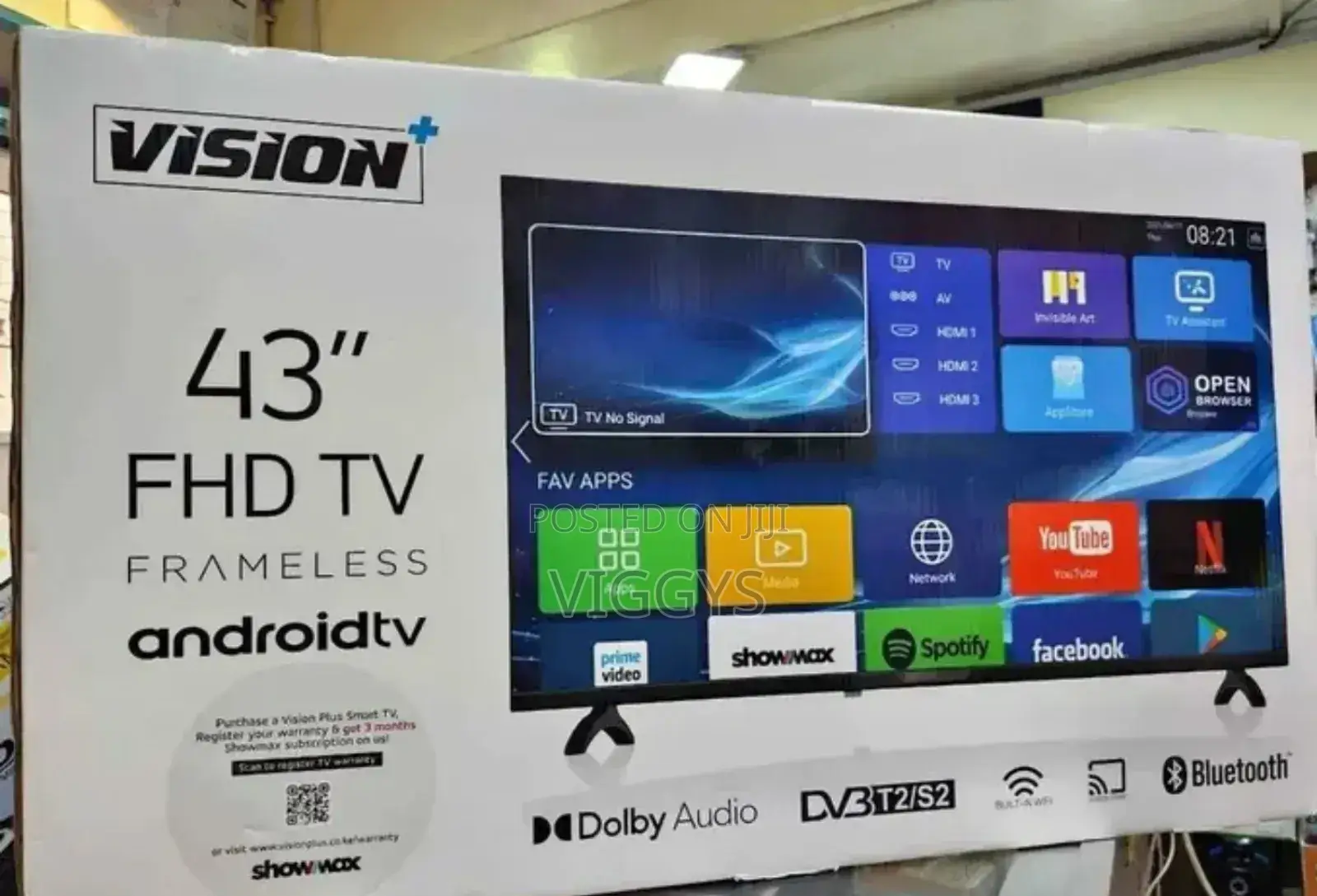 New Vision+ 43 Inch Frameless v -5