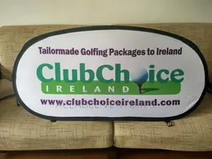 1m by 2m Ground Pop Up Banner