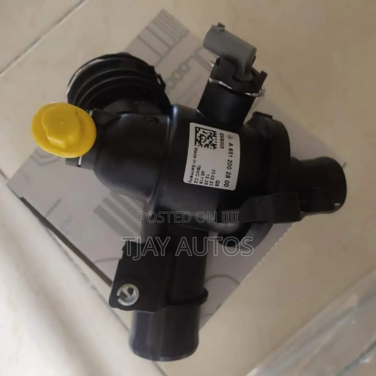 6512002800 Engine Coolant Thermostat Housing Mercedes 0M651