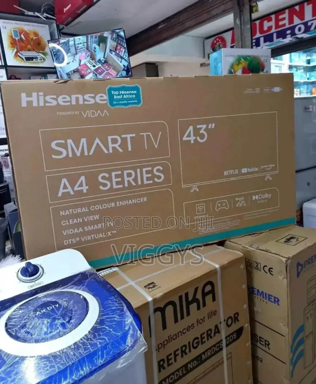 Brand New Hisense A4 Series 43 Inch Smart BH-6