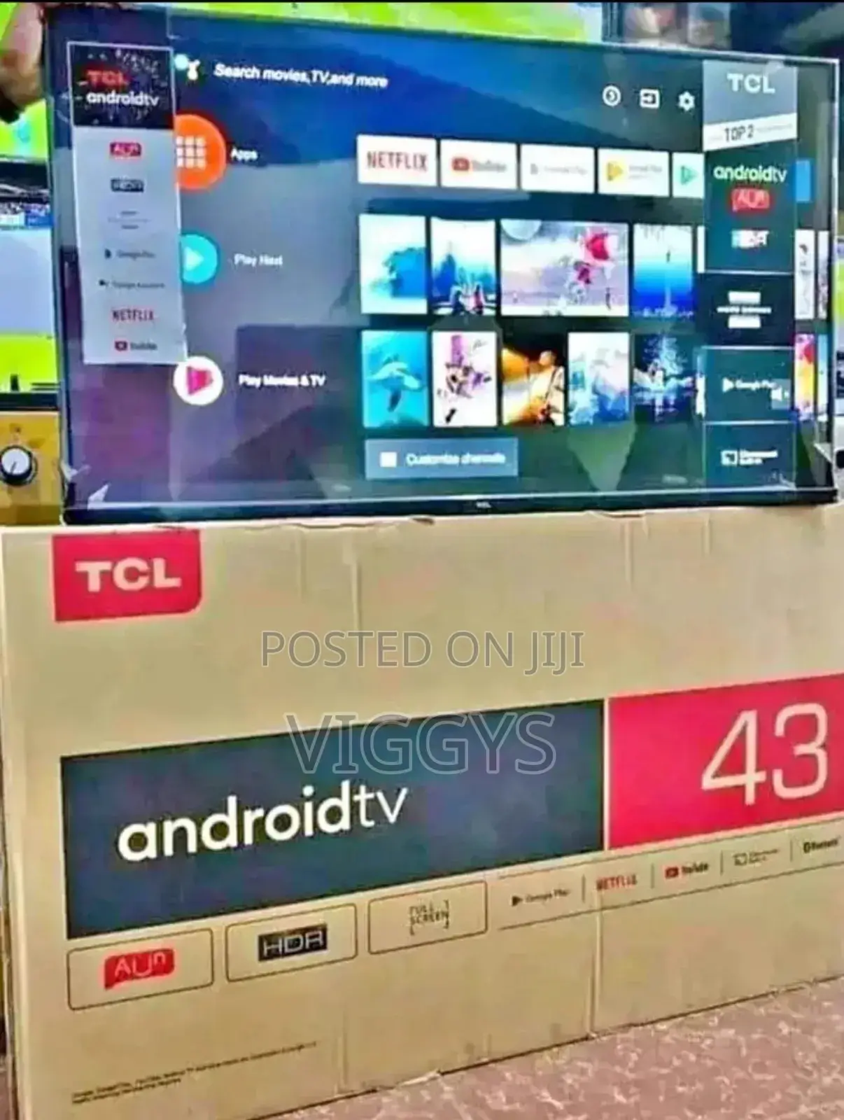 Good Working New TCL 43 Inch Smart Android TV SA-7