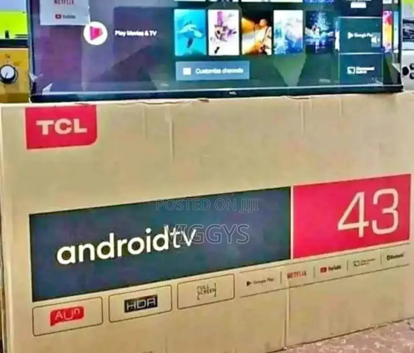 Good Working New TCL 43 Inch Smart Android TV SA-7