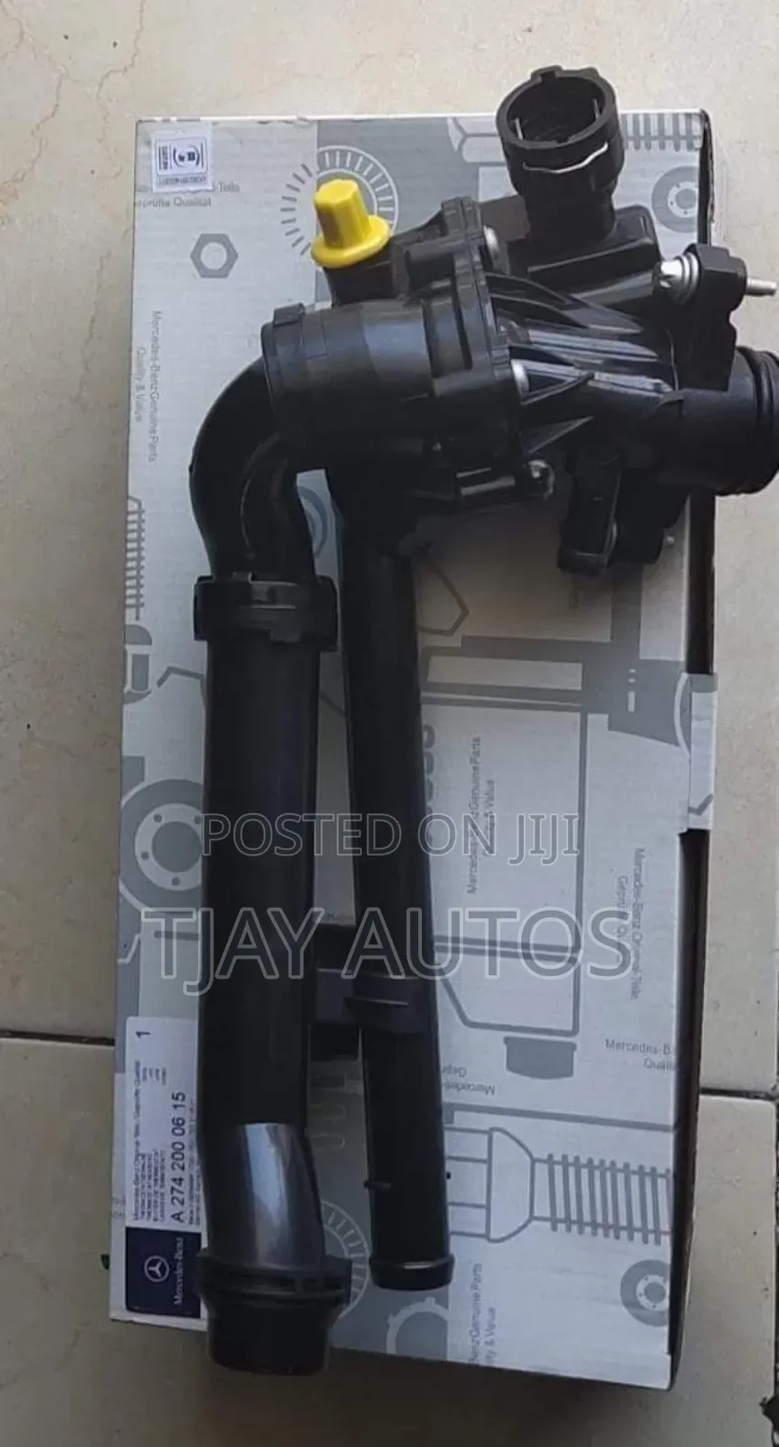 Engine Coolant Thermostat Housing Assembly for Mercedes M274