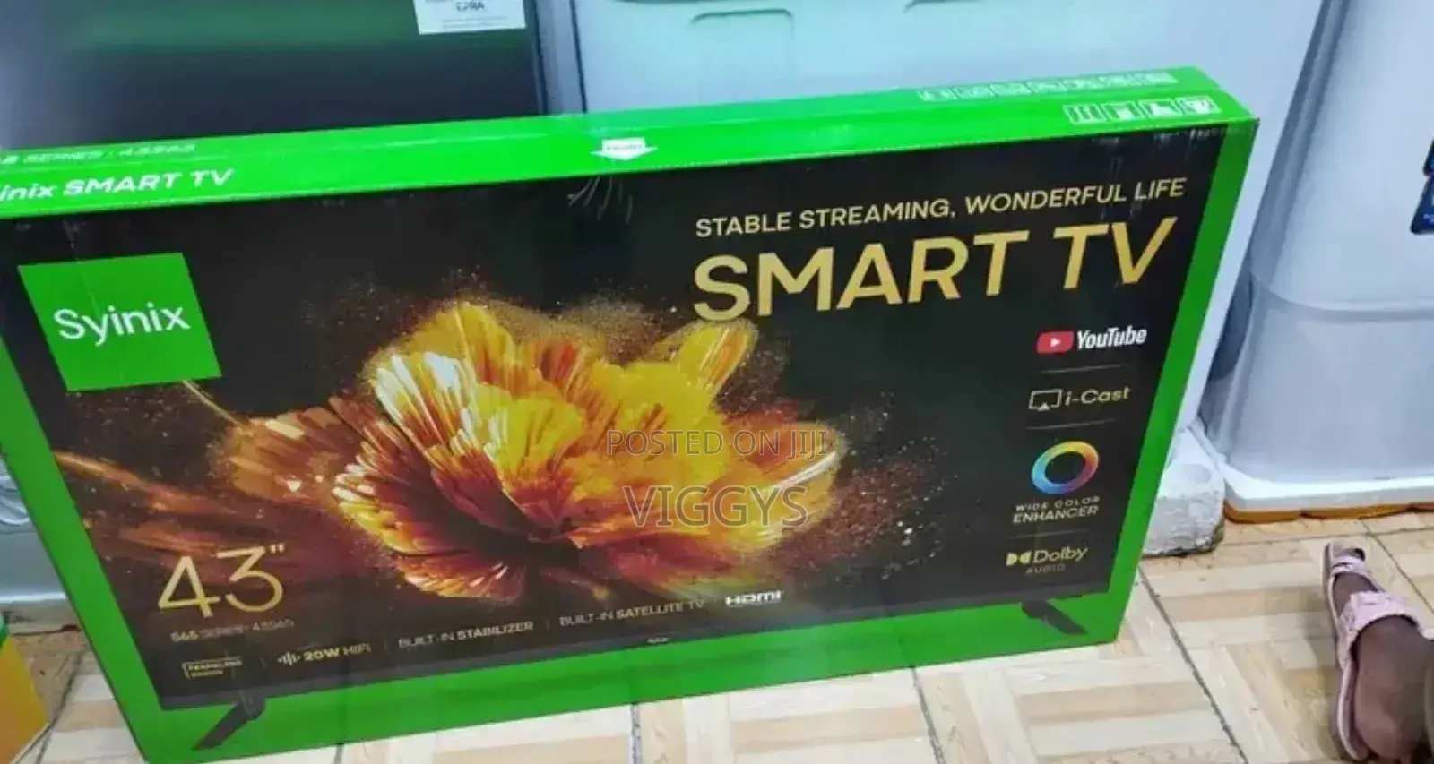 New Synix Smart TV /Brand New Synix 43 Inch Smart Tv SS-07