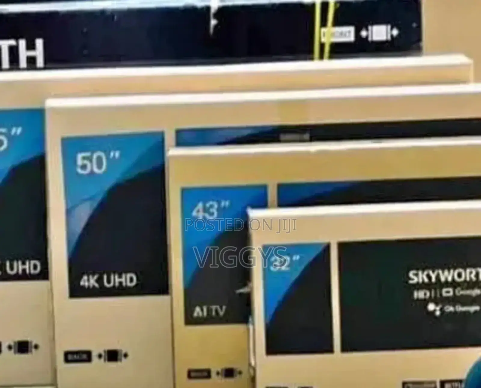 50 Inch Skyworth 4kqled / Smart Tv S-01