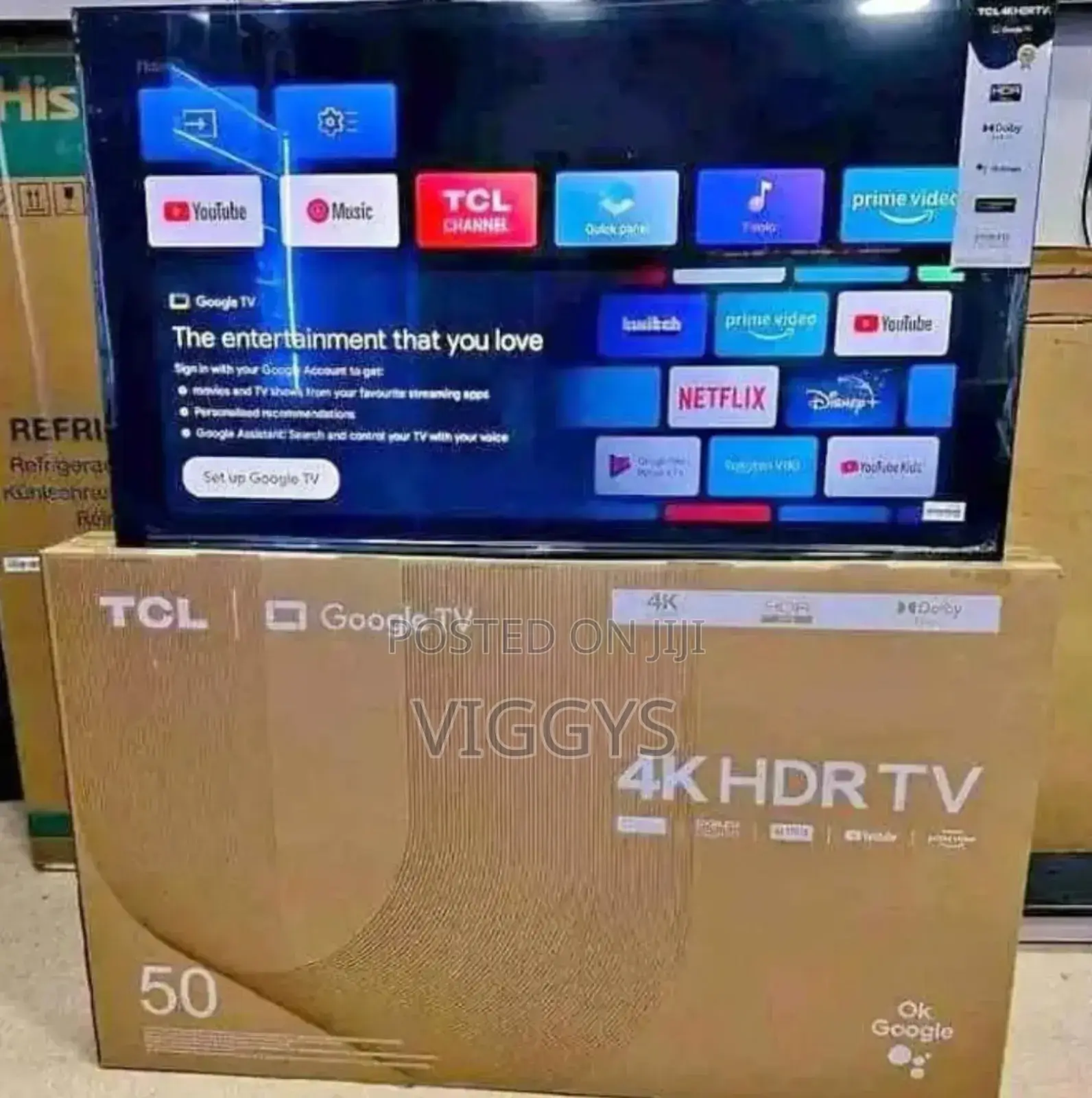 TCL Google 43 Inch Smart Tv T-02