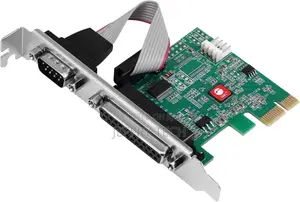 Single Serial Port/Rs-232 and Single Parallel Port Pcie Card